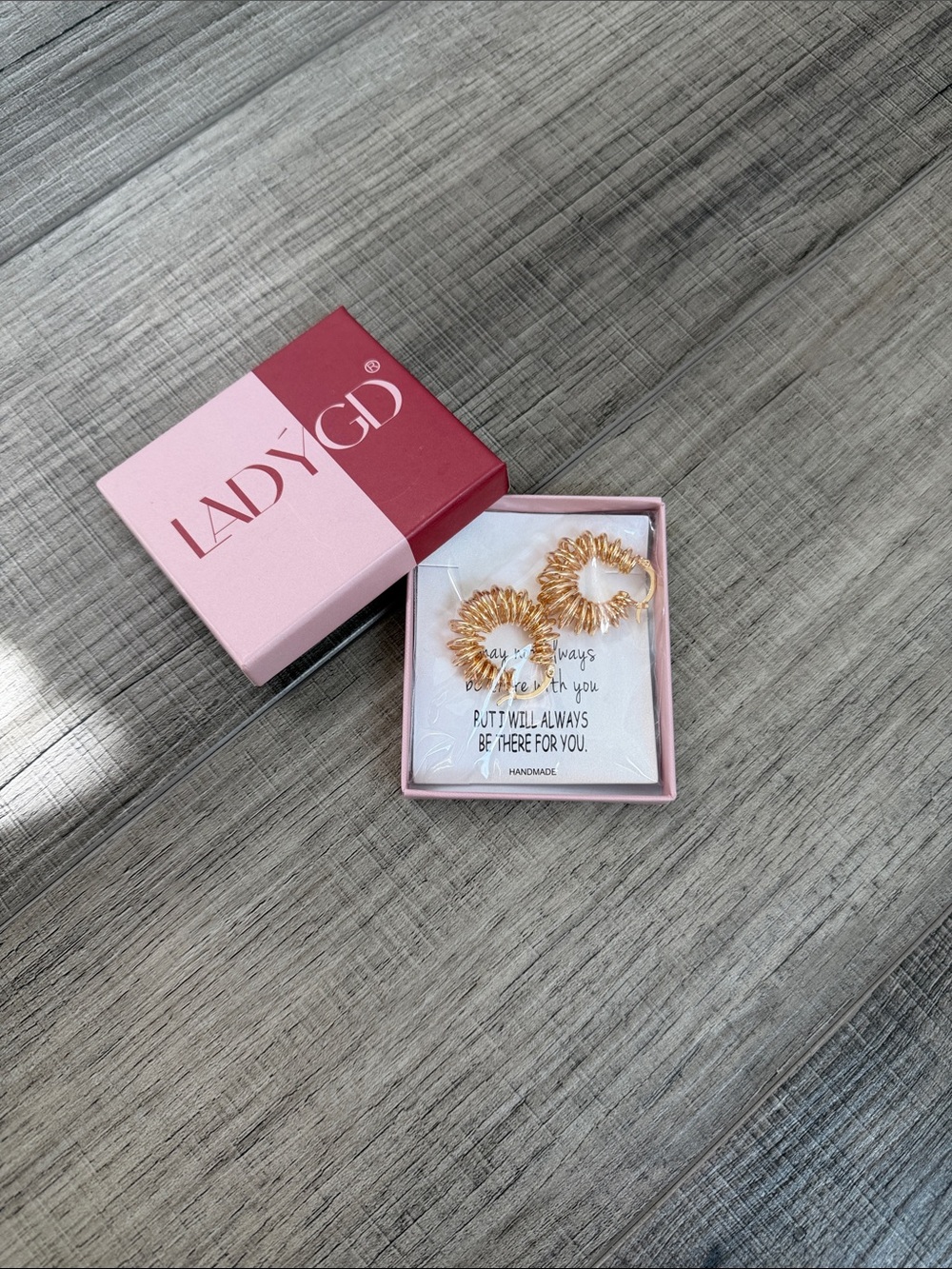 Gold Floral Hoop Earrings - Gold Women’s Jewelry